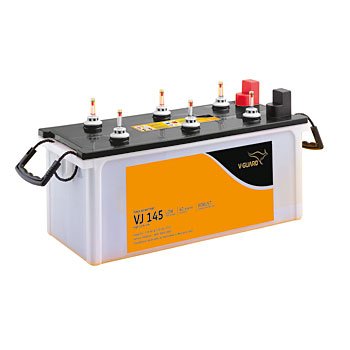  V-Guard VJ145 135AH Flat Tubular Inverter Battery 