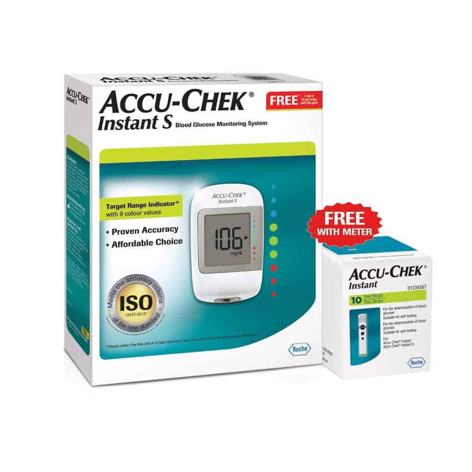  Accu Chek Instant S Glucometer