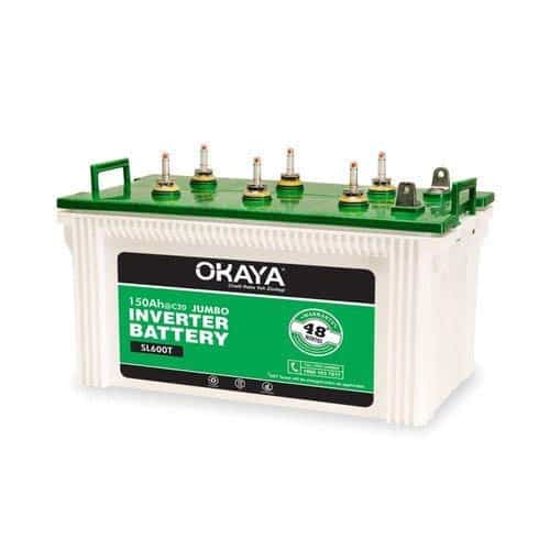  Ratan Power OKAYA SL-600T Jumbo Inverter Battery, Multicolour