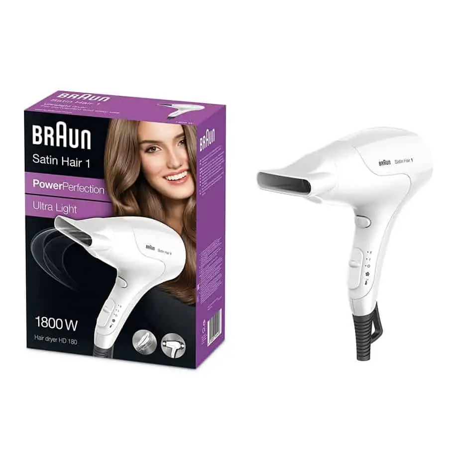 Braun HD180 Satin Hairdryer