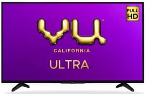 Sleek 43 Inch Full HD Android TV from Vu