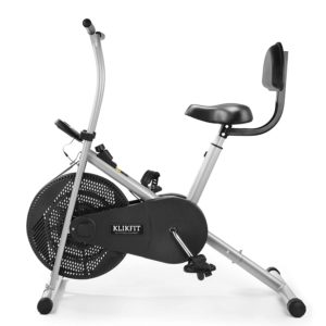 KLIKFIT Indoor Stationary Air Bike Exercise Cycle