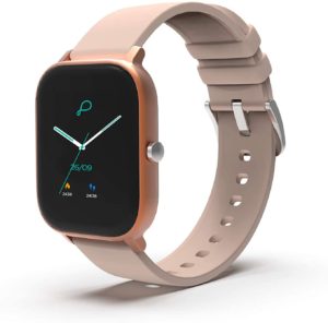 Pebble Pace Smart Watch with Full Touch Dynamic Colour Display, Multiple Sports Mode, Built-in oximeter, HR, Sleep and BP Monitoring
