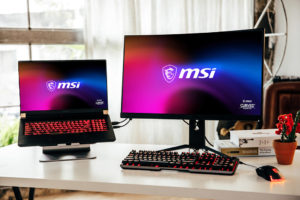 het aansluiten van een pc op een laptop als monitor
