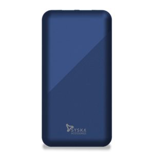 	Syska 10000 mAh Li-Polymer P1015B Power Core100 Power Bank
