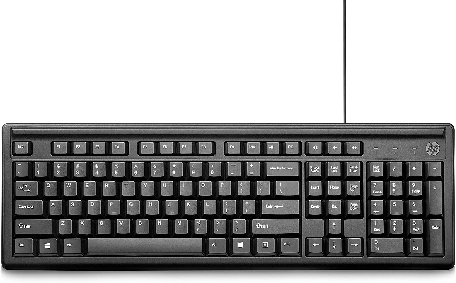 HP 100 Wired USB Keyboard
